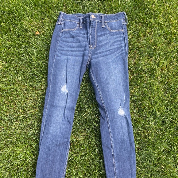 Hollister High Rise Jean Legging Size 7s - Picture 1 of 3